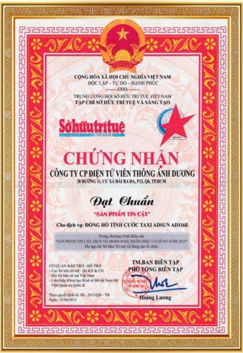 Chứng nhận