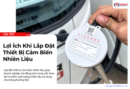 Lợi ích khi lắp đặt thiết bị cảm biến nhiên liệu